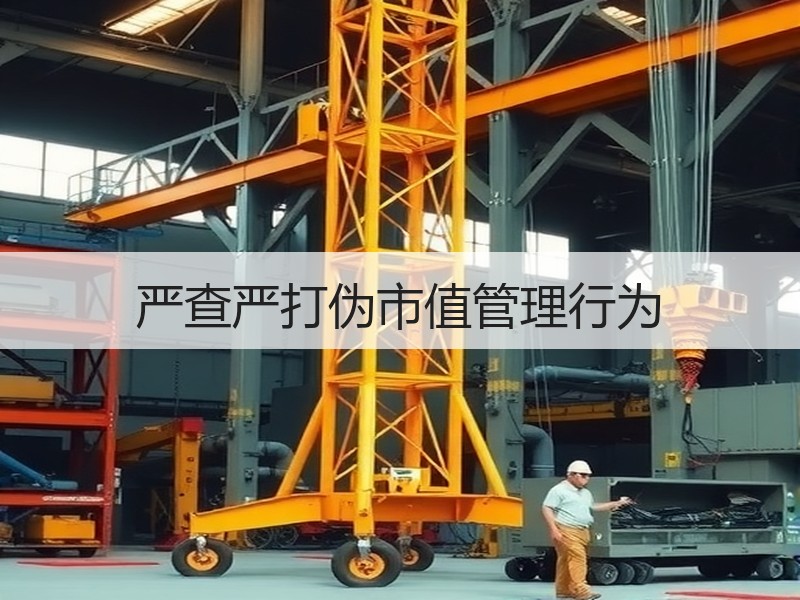 严查严打伪市值管理行为