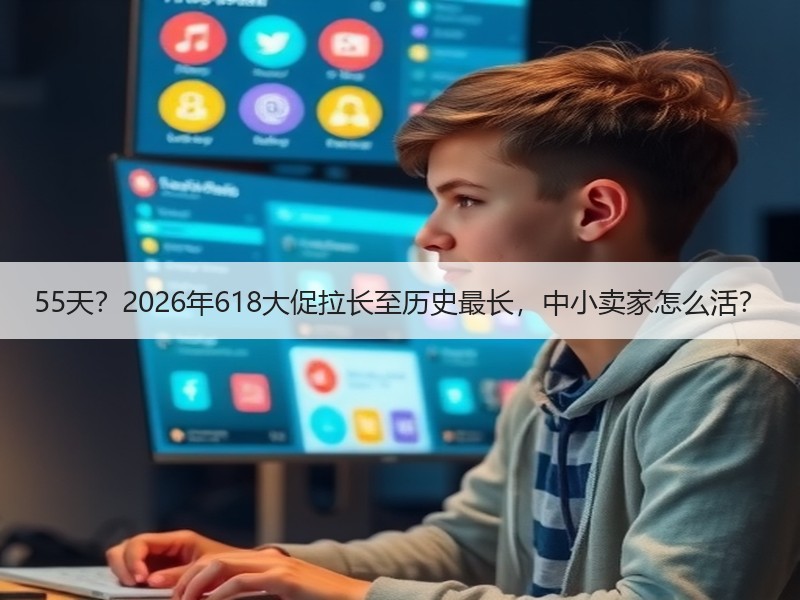 55天？2026年618大促拉长至历史最长，中小卖家怎么活？