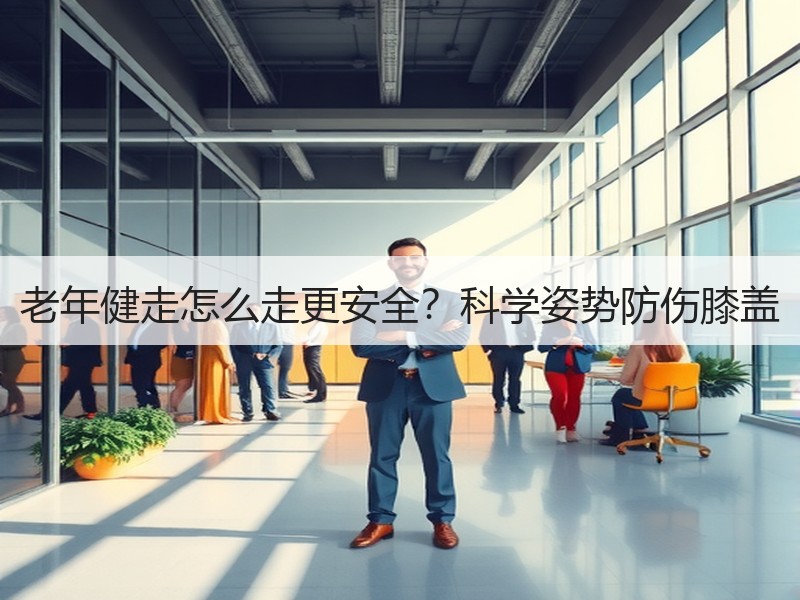 老年健走怎么走更安全？科学姿势防伤膝盖