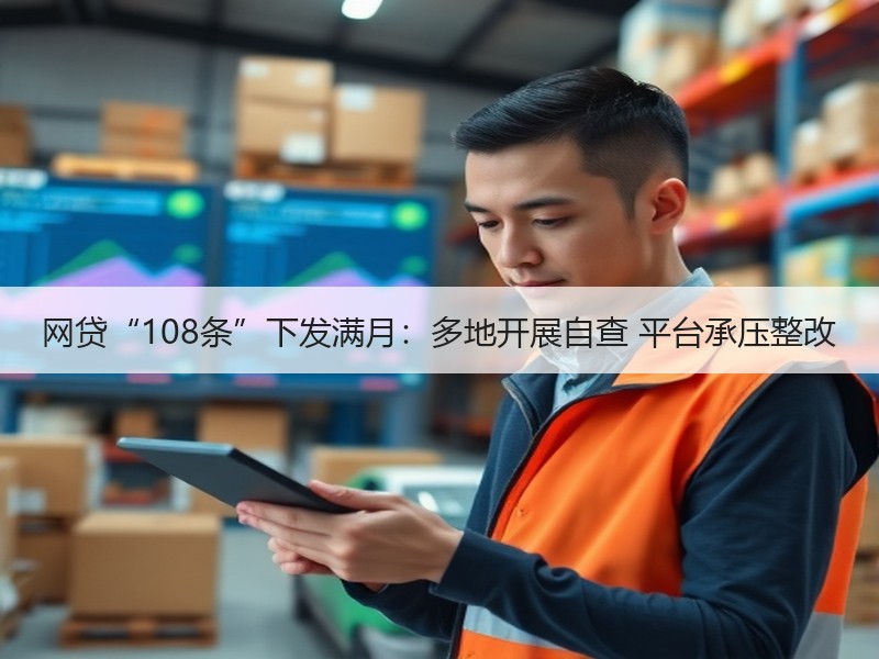 网贷“108条”下发满月：多地开展自查 平台承压整改