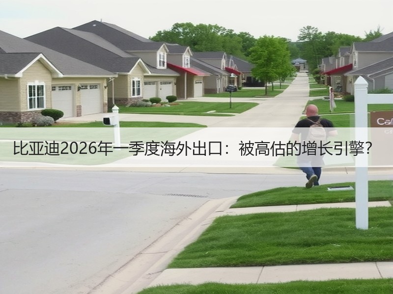 比亚迪2026年一季度海外出口：被高估的增长引擎？
