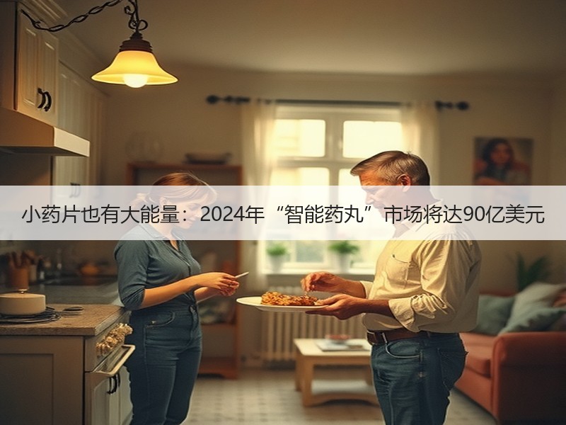 小药片也有大能量：2024年“智能药丸”市场将达90亿美元