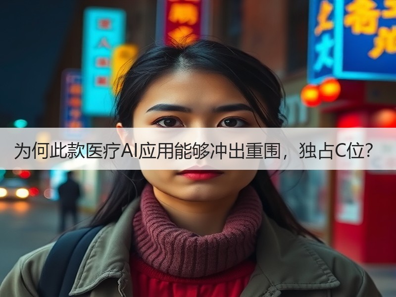 为何此款医疗AI应用能够冲出重围，独占C位？