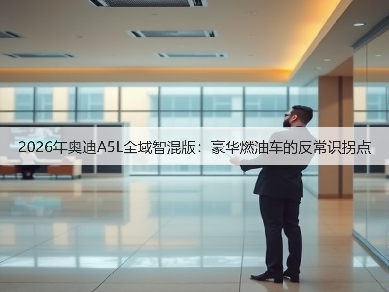 2026年奥迪A5L全域智混版：豪华燃油车的反常识拐点