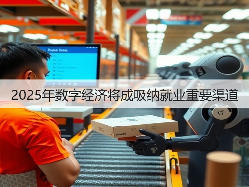 2025年数字经济将成吸纳就业重要渠道