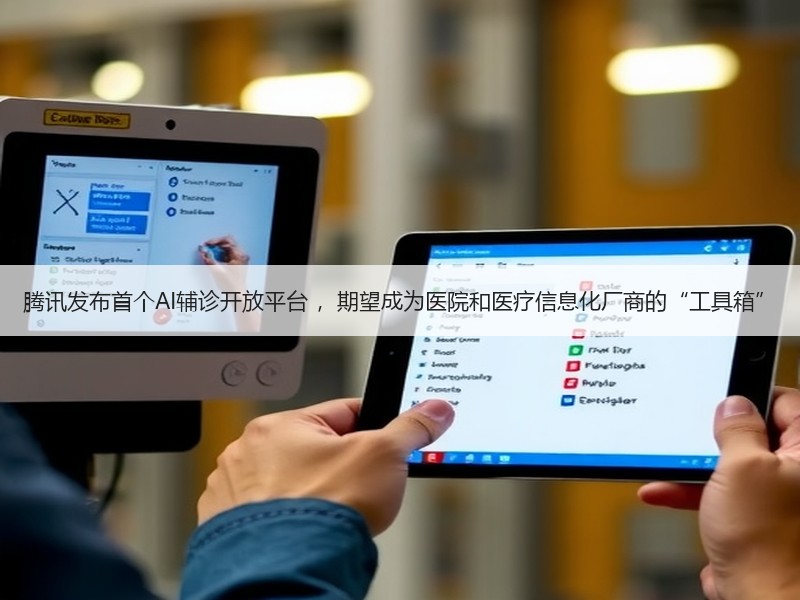 腾讯发布首个AI辅诊开放平台 ，期望成为医院和医疗信息化厂商的“工具箱”