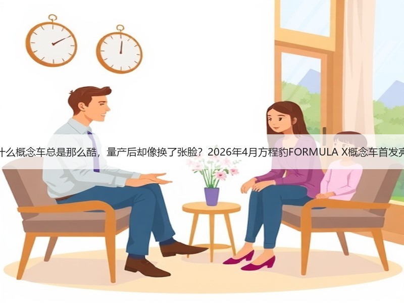 为什么概念车总是那么酷，量产后却像换了张脸？2026年4月方程豹FORMULA X概念车首发亮相