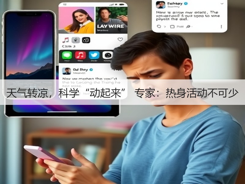 天气转凉，科学“动起来” 专家：热身活动不可少