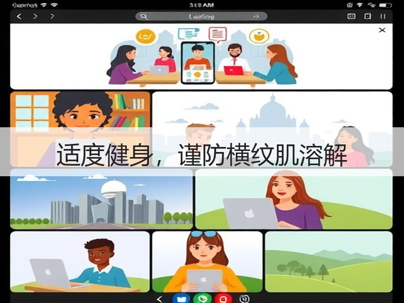 适度健身，谨防横纹肌溶解