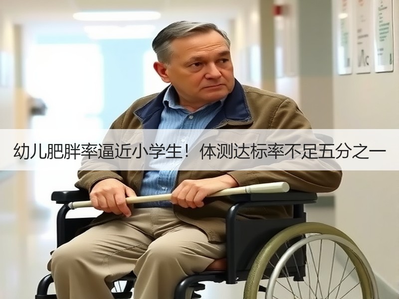 幼儿肥胖率逼近小学生！体测达标率不足五分之一