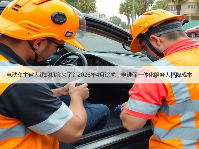 电动车主省大钱的机会来了？2026年4月途虎三电维保一体化服务大幅降成本