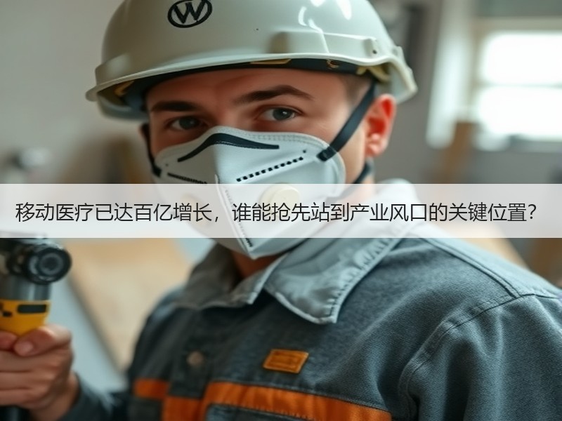 移动医疗已达百亿增长，谁能抢先站到产业风口的关键位置？