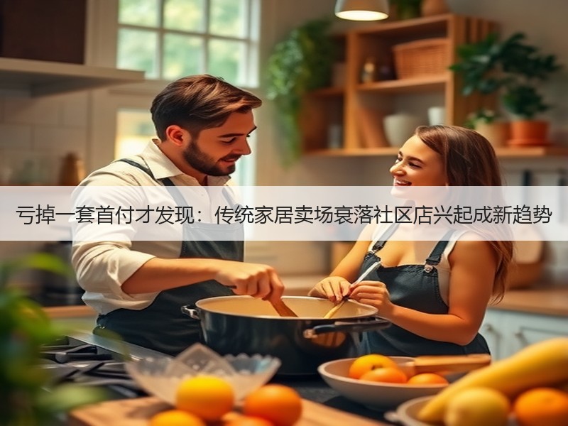 亏掉一套首付才发现：传统家居卖场衰落社区店兴起成新趋势