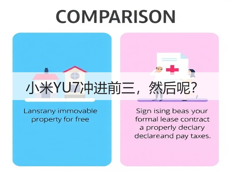 小米YU7冲进前三，然后呢？