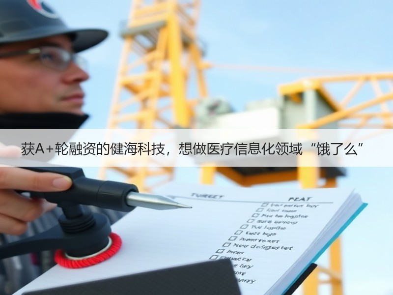 获A+轮融资的健海科技，想做医疗信息化领域“饿了么”