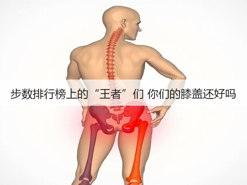 步数排行榜上的“王者”们 你们的膝盖还好吗