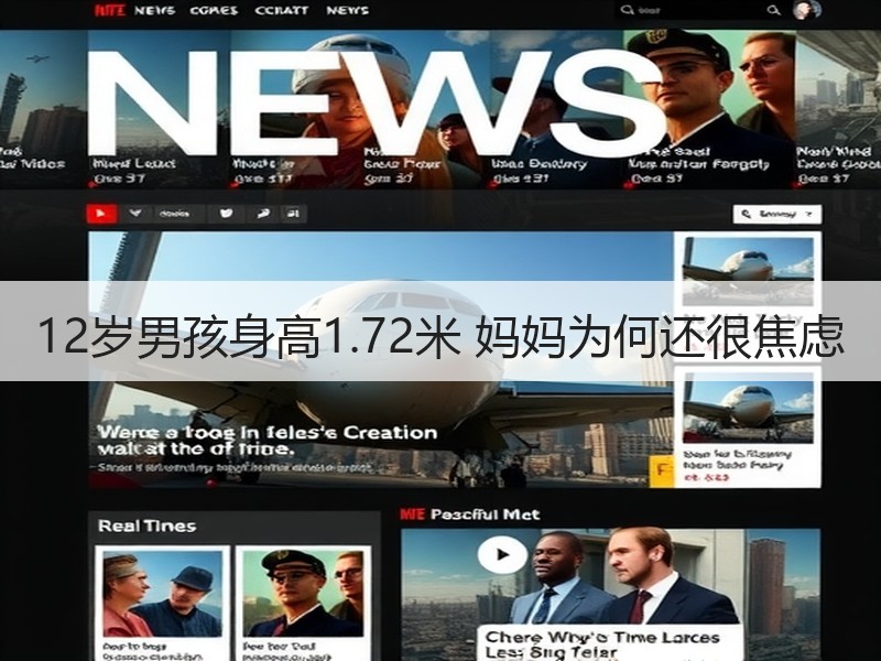 12岁男孩身高1.72米 妈妈为何还很焦虑