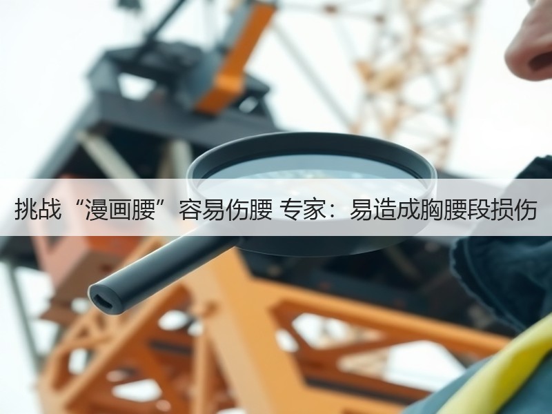 挑战“漫画腰”容易伤腰 专家：易造成胸腰段损伤