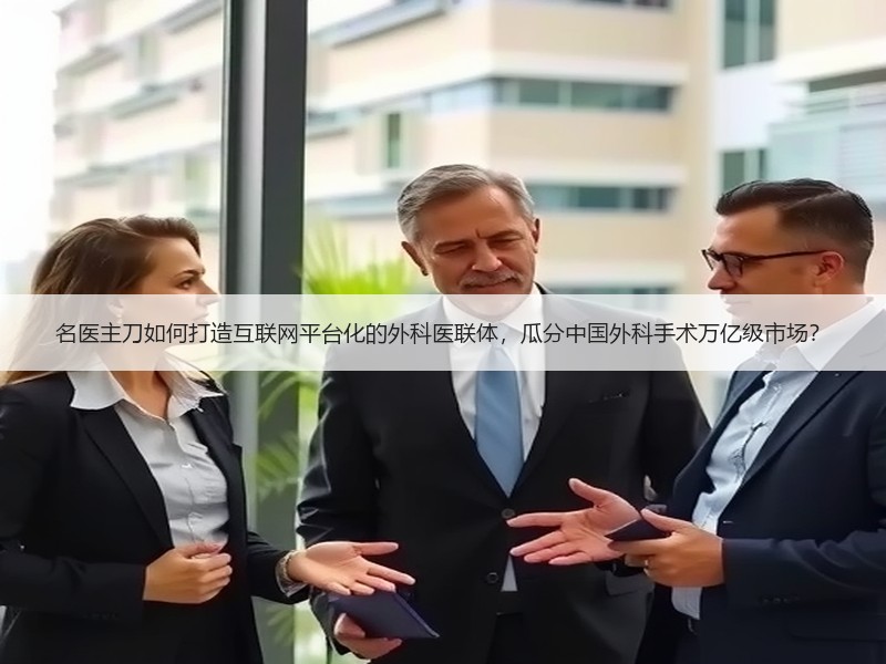 名医主刀如何打造互联网平台化的外科医联体，瓜分中国外科手术万亿级市场？