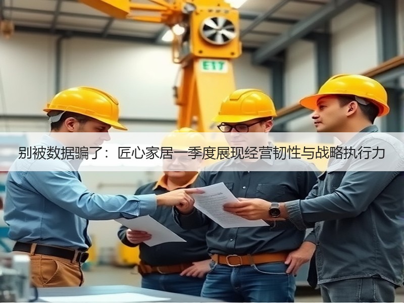别被数据骗了：匠心家居一季度展现经营韧性与战略执行力