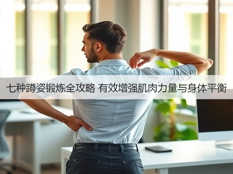 七种蹲姿锻炼全攻略 有效增强肌肉力量与身体平衡