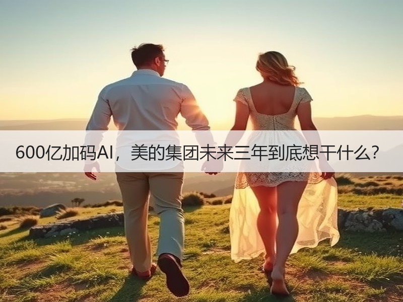 600亿加码AI，美的集团未来三年到底想干什么？