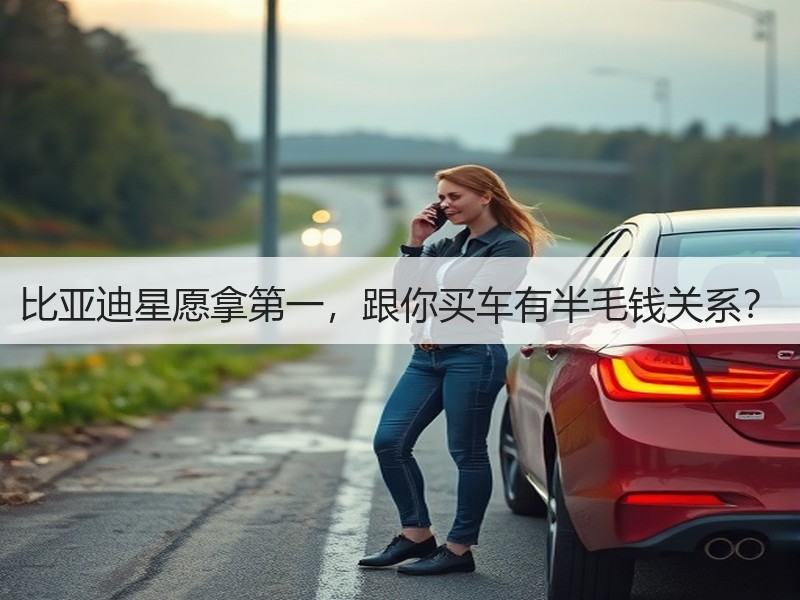 比亚迪星愿拿第一，跟你买车有半毛钱关系？