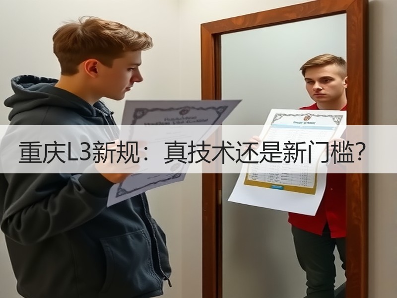重庆L3新规：真技术还是新门槛？