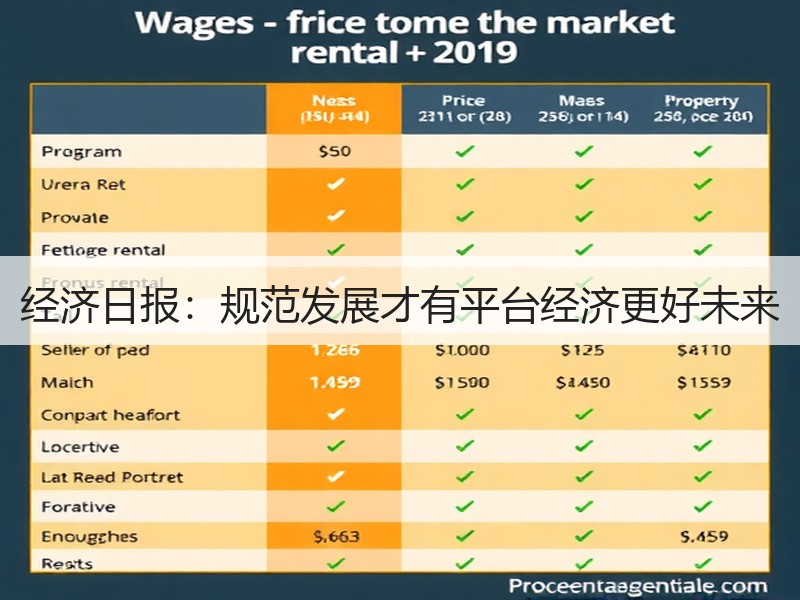 经济日报：规范发展才有平台经济更好未来