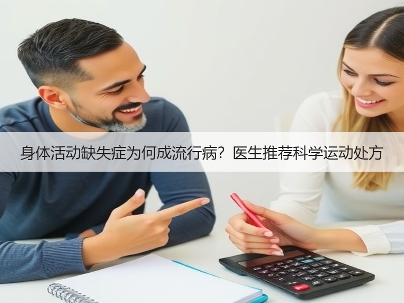 身体活动缺失症为何成流行病？医生推荐科学运动处方