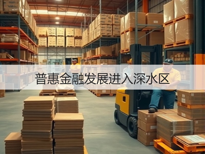 普惠金融发展进入深水区