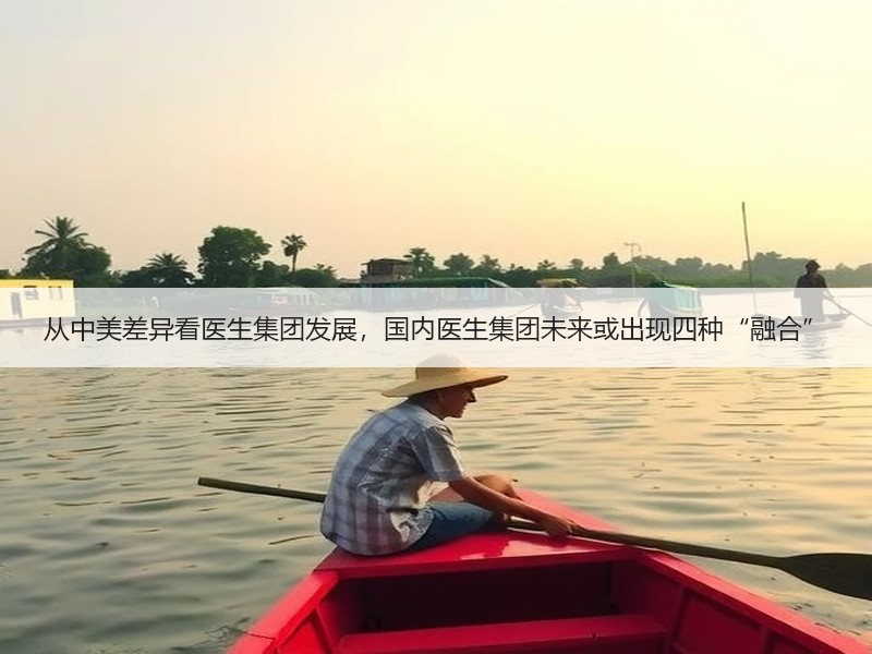 从中美差异看医生集团发展，国内医生集团未来或出现四种“融合”