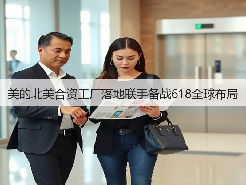 美的北美合资工厂落地联手备战618全球布局