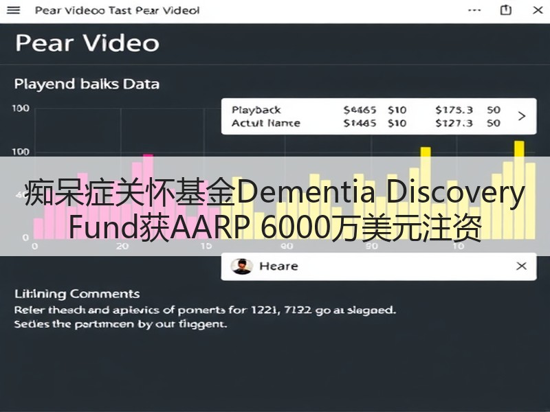 痴呆症关怀基金Dementia Discovery Fund获AARP 6000万美元注资