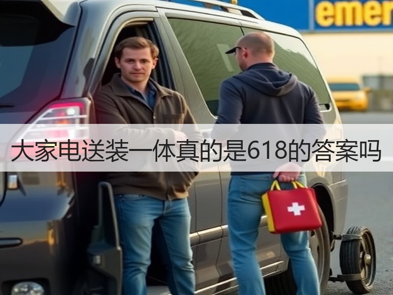 大家电送装一体真的是618的答案吗