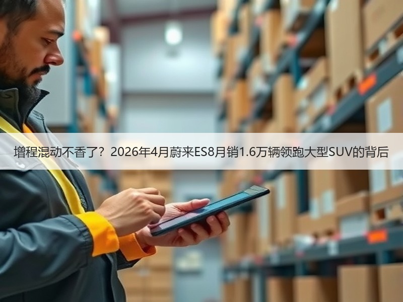 增程混动不香了？2026年4月蔚来ES8月销1.6万辆领跑大型SUV的背后