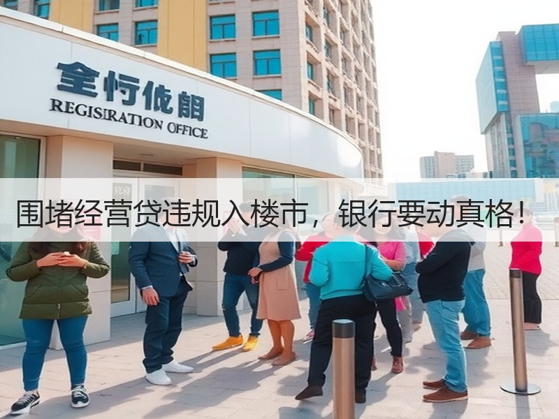 围堵经营贷违规入楼市，银行要动真格！