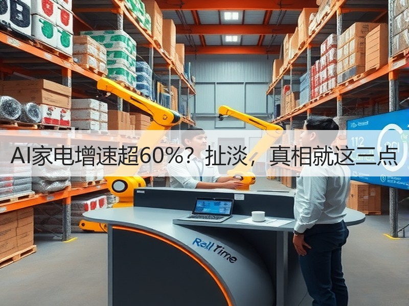 AI家电增速超60%？扯淡，真相就这三点