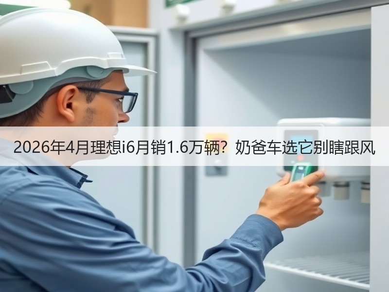 2026年4月理想i6月销1.6万辆？奶爸车选它别瞎跟风
