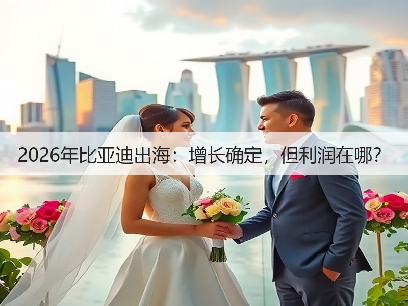 2026年比亚迪出海：增长确定，但利润在哪？