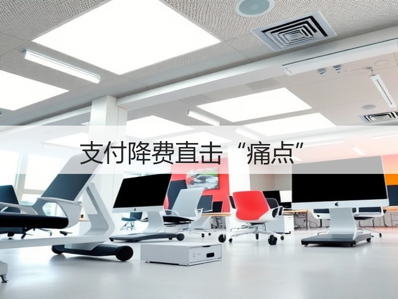 支付降费直击“痛点”