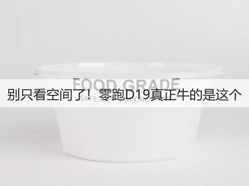 别只看空间了！零跑D19真正牛的是这个