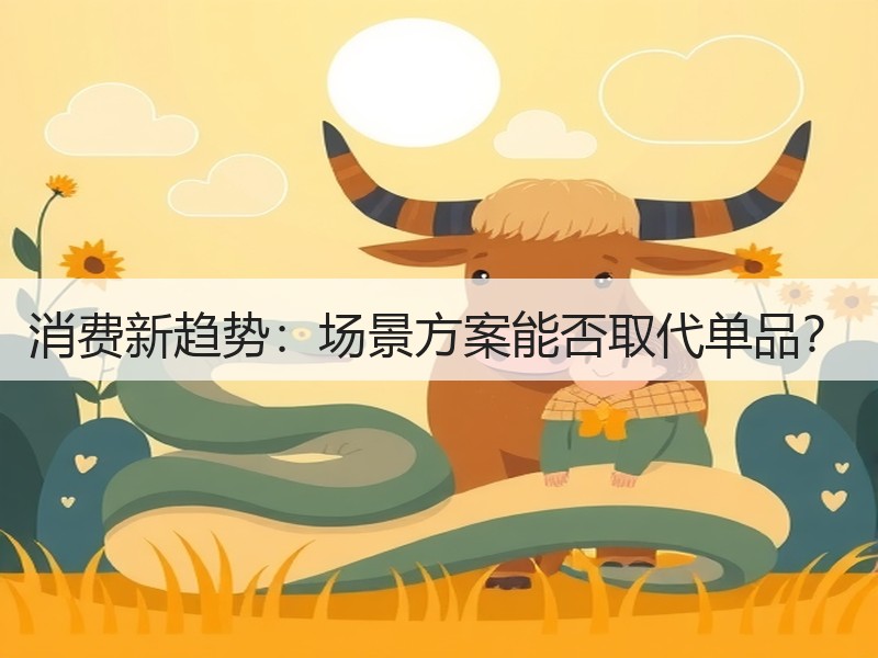消费新趋势：场景方案能否取代单品？