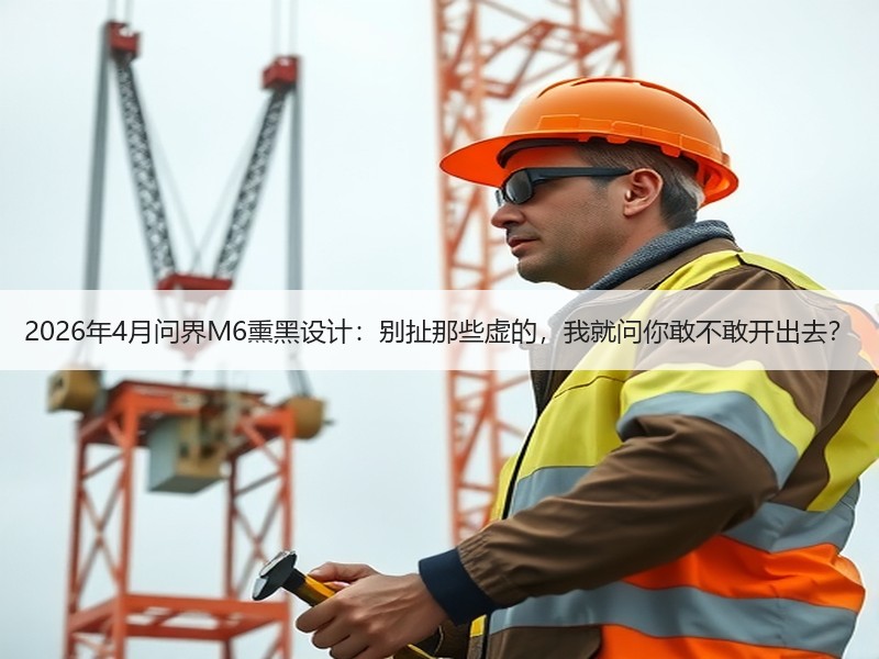 2026年4月问界M6熏黑设计：别扯那些虚的，我就问你敢不敢开出去？