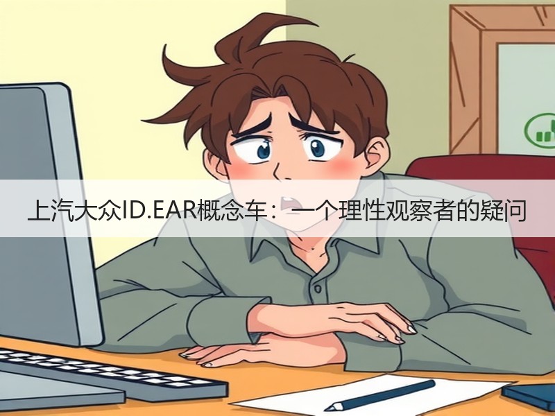 上汽大众ID.EAR概念车：一个理性观察者的疑问