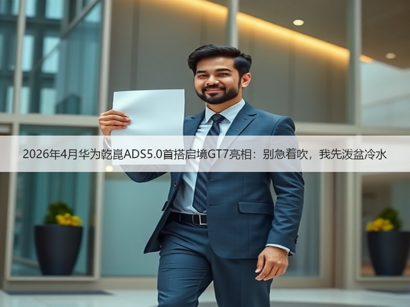 2026年4月华为乾崑ADS5.0首搭启境GT7亮相：别急着吹，我先泼盆冷水
