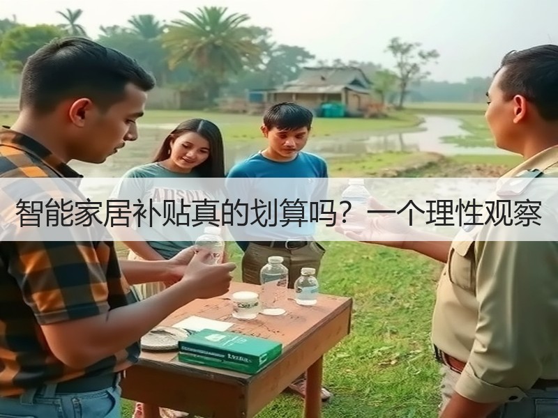 智能家居补贴真的划算吗？一个理性观察