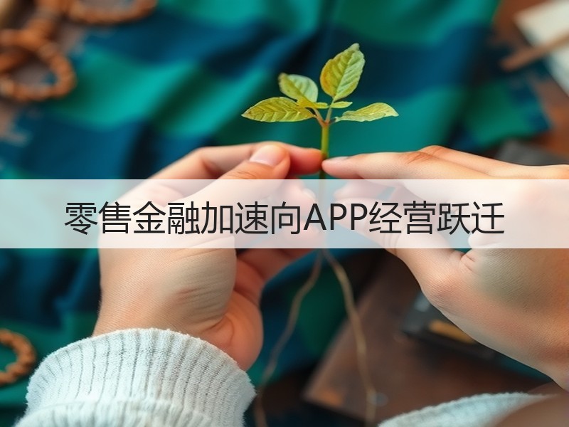 零售金融加速向APP经营跃迁
