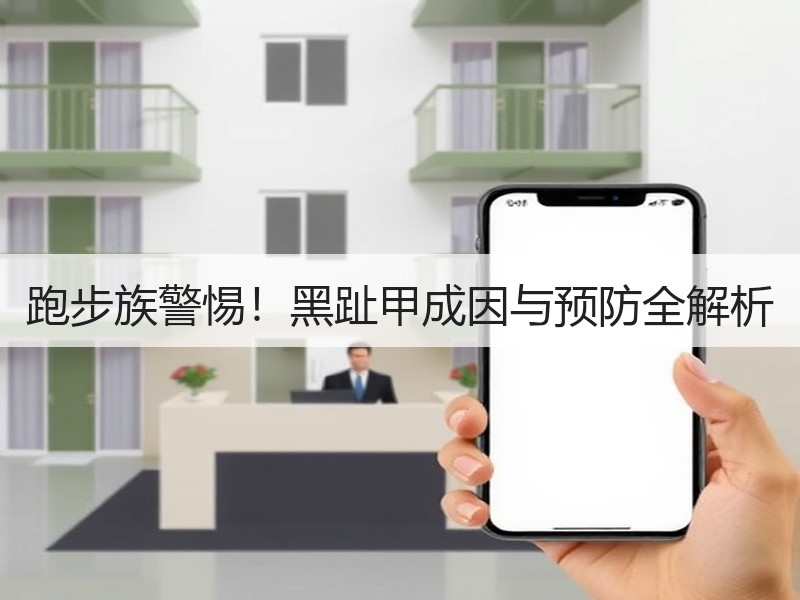 跑步族警惕！黑趾甲成因与预防全解析