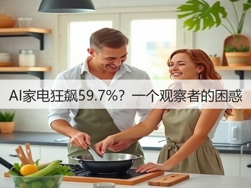 AI家电狂飙59.7%？一个观察者的困惑